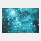 Linge De Cuisine Photo céleste Aqua Stars (Horizontal)