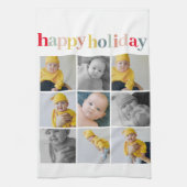 Linge De Cuisine Photo Collage | Colorful Happy Holiday (Vertical)