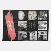 Linge De Cuisine PHOTO COLLAGE Mariage Vow Renouvellement Anniversa (Horizontal)