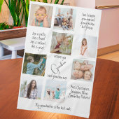 Linge De Cuisine Photo Collage Meilleure grand-mère Jour des mères