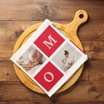 Linge De Cuisine Photo Collage Moderne & Best Mom Ever Cadeau<br><div class="desc">Photo & Texte Moderne Best Mom Ever Gift. Meilleur cadeau personnalisé pour la journée des mères,  la journée de la femme ou l'anniversaire de maman. Surprenez Maman avec un cadeau qui est aussi Extraordinaire qu’elle.</div>