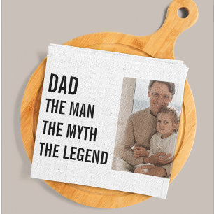 Linge De Cuisine Photo Collage moderne Cadeau papa