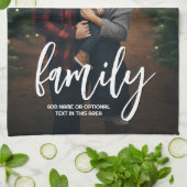 Linge De Cuisine Photo complète - Texte de la famille de scripts ve (Plié)