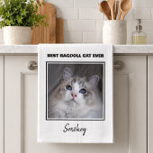 Linge De Cuisine Photo de chat maman Meilleur chat du monde