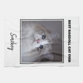 Linge De Cuisine Photo de chat maman Meilleur chat du monde (Horizontal)