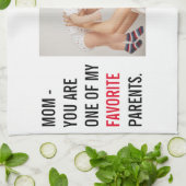 Linge De Cuisine Photo de collection moderne & Joyeux cadeau de la  (Plié)