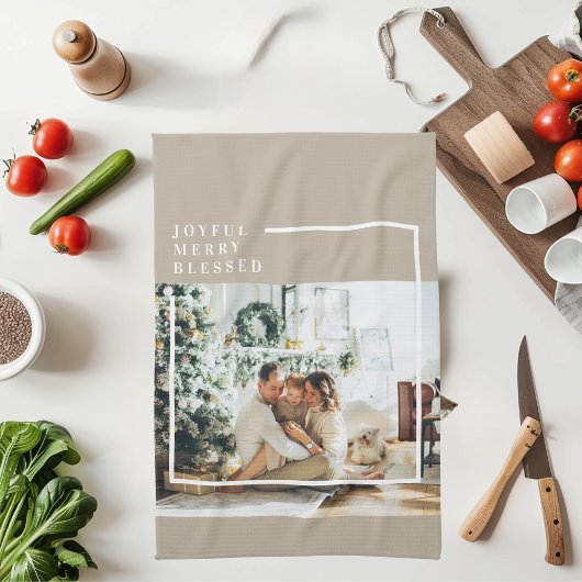 Linge De Cuisine Photo de famille moderne | Joyeux Joyeux Joyeux Bé