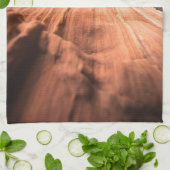 Linge De Cuisine Photo de la nature de Sandstone Rouge (Plié)