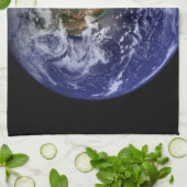 Linge De Cuisine Photo de l'espace de la terre de planète (Plié)