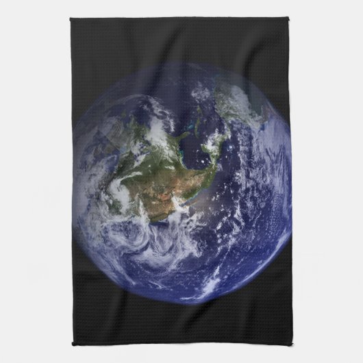 Linge De Cuisine Photo de l'espace de la terre de planète (Vertical)