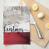 Linge De Cuisine Photo du Joyeux Noël do-it-yourself (Quart Plié)