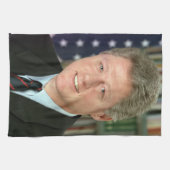 Linge De Cuisine Photo du président Bill Clinton à la Maison Blanch (Horizontal)