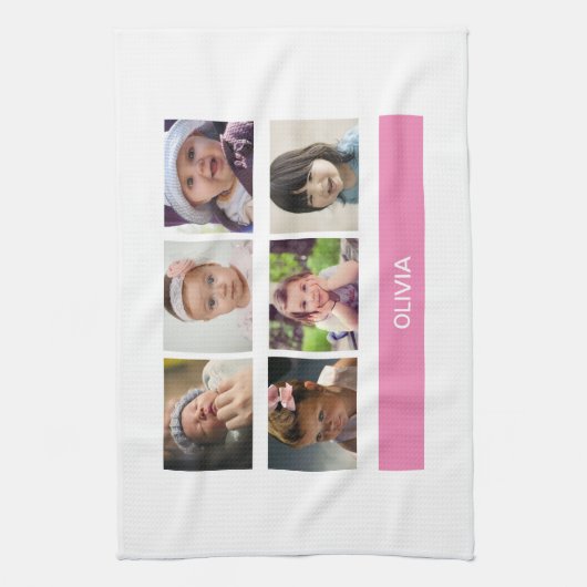 Linge De Cuisine Photo faite sur commande de rose en pastel - (Vertical)