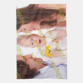 Linge De Cuisine Photo Famille ✨ Lovely Custom (Vertical)