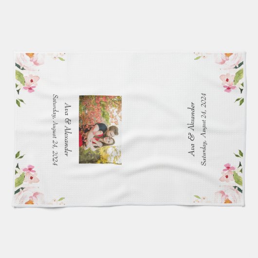 Linge De Cuisine photo mariage (Horizontal)