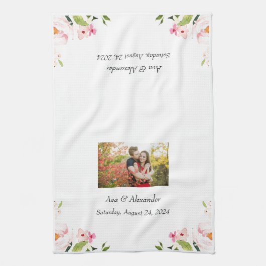 Linge De Cuisine photo mariage (Vertical)