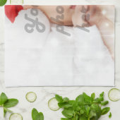 Linge De Cuisine Photo personnalisée (Plié)