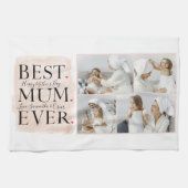 Linge De Cuisine Photo Pink Happy Mothers Day (Horizontal)