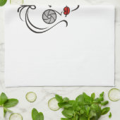 Linge De Cuisine Photographe féminine (Plié)