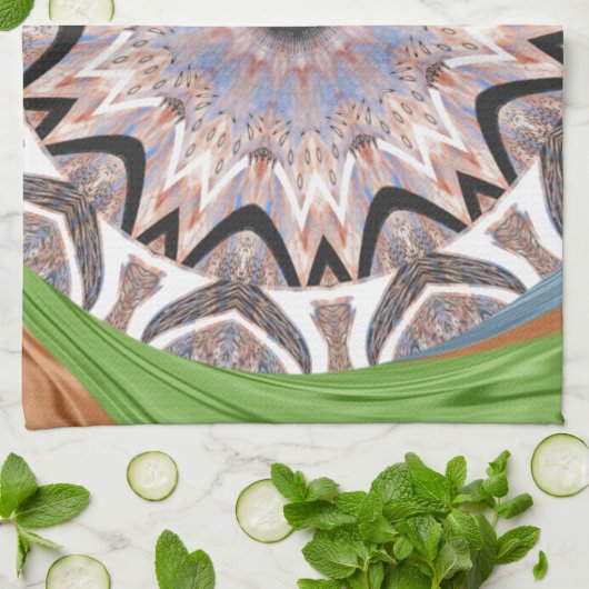 Linge De Cuisine Photographie d'Art Whirer africain (Plié)