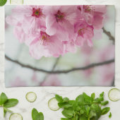 Linge De Cuisine Photographie florale, Fleur de cerisier rose (Plié)