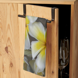 Linge De Cuisine Photographie florale, Fleur Plumeria Jaune