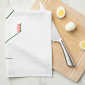 Linge De Cuisine Phrase de Noël Carol (Quart Plié)