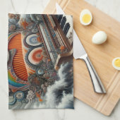 Linge De Cuisine Pianiste céleste de Canis (Quart Plié)