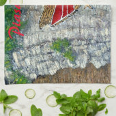 Linge De Cuisine Piasa Bird Illinois Légende amérindienne (Plié)