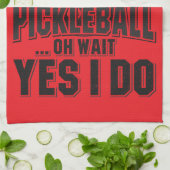 Linge De Cuisine Pickleball (Plié)