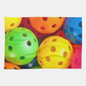 Linge De Cuisine Pickleball coloré (Horizontal)