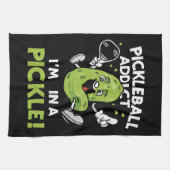 Linge De Cuisine Pickleball drôle (Horizontal)