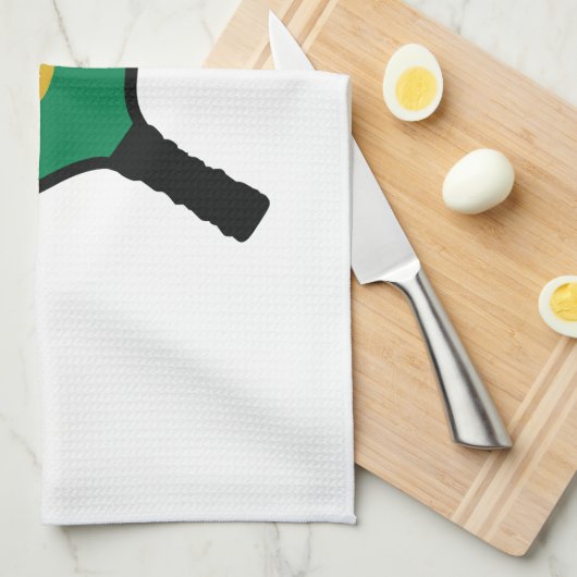 LINGE DE CUISINE PICKLEBALL ET PÂTE (Quart Plié)