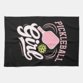 Linge De Cuisine Pickleball Girl Player (Horizontal)