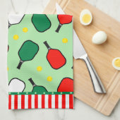 Linge De Cuisine Pickleball Holiday (Quart Plié)