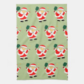 Linge De Cuisine Pickleball Noël cadeau de vacances (Vertical)