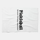 Linge De Cuisine Pickleball parce que la thérapie est coûteuse - dr (Horizontal)