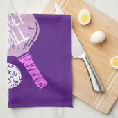 Linge De Cuisine Pickleball - Restez Hors De La Cuisine (Quart Plié)