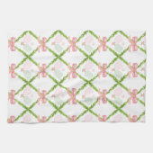 Linge De Cuisine Pickleball rose Preppy (Horizontal)