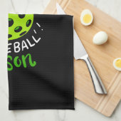 Linge De Cuisine Pickleball - Saison de pickleball (Quart Plié)