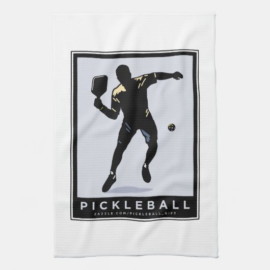 LINGE DE CUISINE PICKLEBALL SILHOUETTE CLASSIQUE (Vertical)