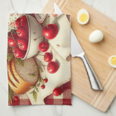 Linge De Cuisine Picnic Table kitchen towel (Quart Plié)