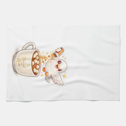 Linge De Cuisine pidgy's coffee glitter v1  (Horizontal)