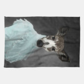 Linge De Cuisine Piebald Deer En Robe (Horizontal)