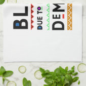 Linge De Cuisine Pièce en t d'Afrocentric (Plié)