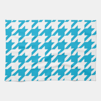 Linge De Cuisine Pied-de-poule bleu
