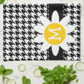 Linge De Cuisine Pied noir ; marguerite (Plié)