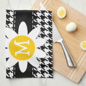 Linge De Cuisine Pied noir ; marguerite (Quart Plié)