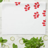 Linge De Cuisine Pieds de pattes de chat (Plié)