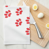 Linge De Cuisine Pieds de pattes de chat (Quart Plié)